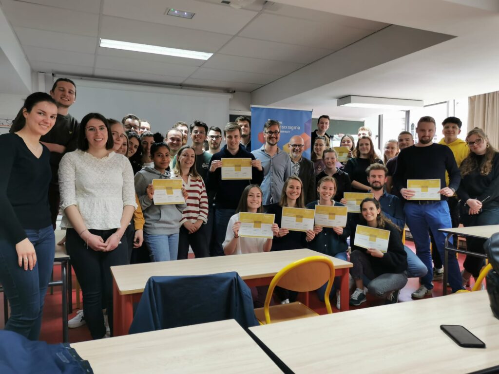 yellow belt en pratique junia